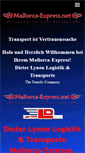 Mobile Screenshot of mallorca-express.net